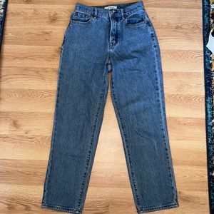PACSUN high rise straight jeans. Size 24.